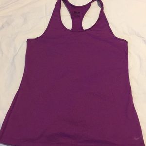 Two Nike Dri-Fit Tanks